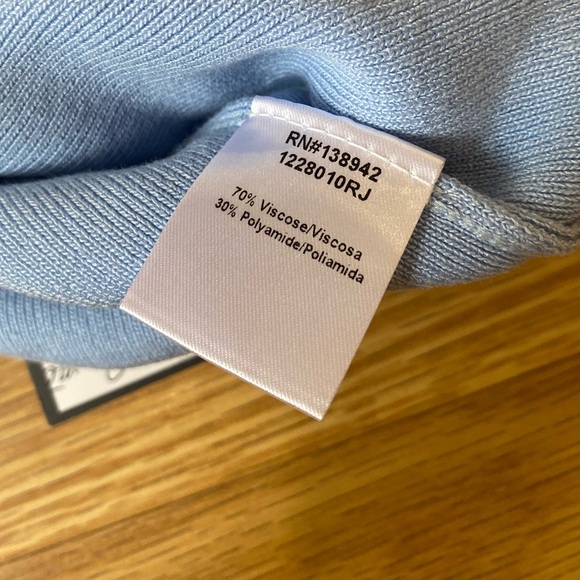 Preppy ⛵️ Viscose. NWT. Nautical button down top size M - Picture 4 of 14